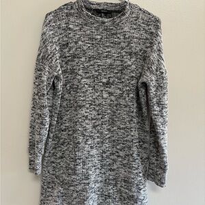 Forever 21 Black and White Knit Sweater dress
